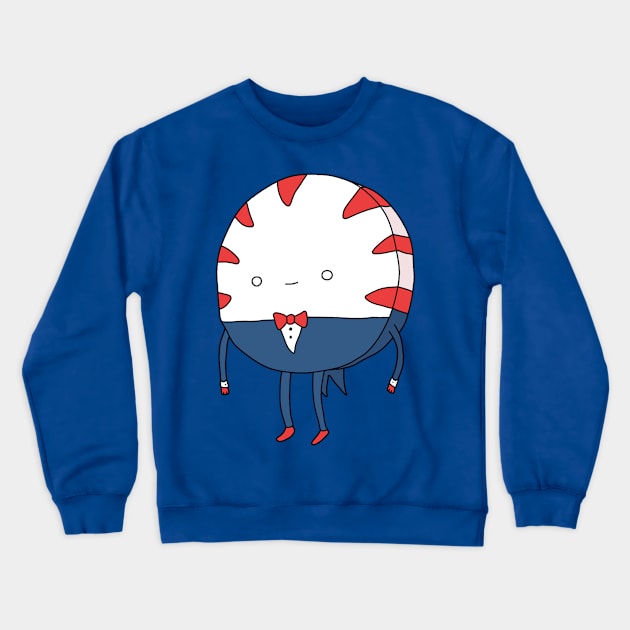 Peppermint Butler Crewneck Sweatshirt by valentinahramov